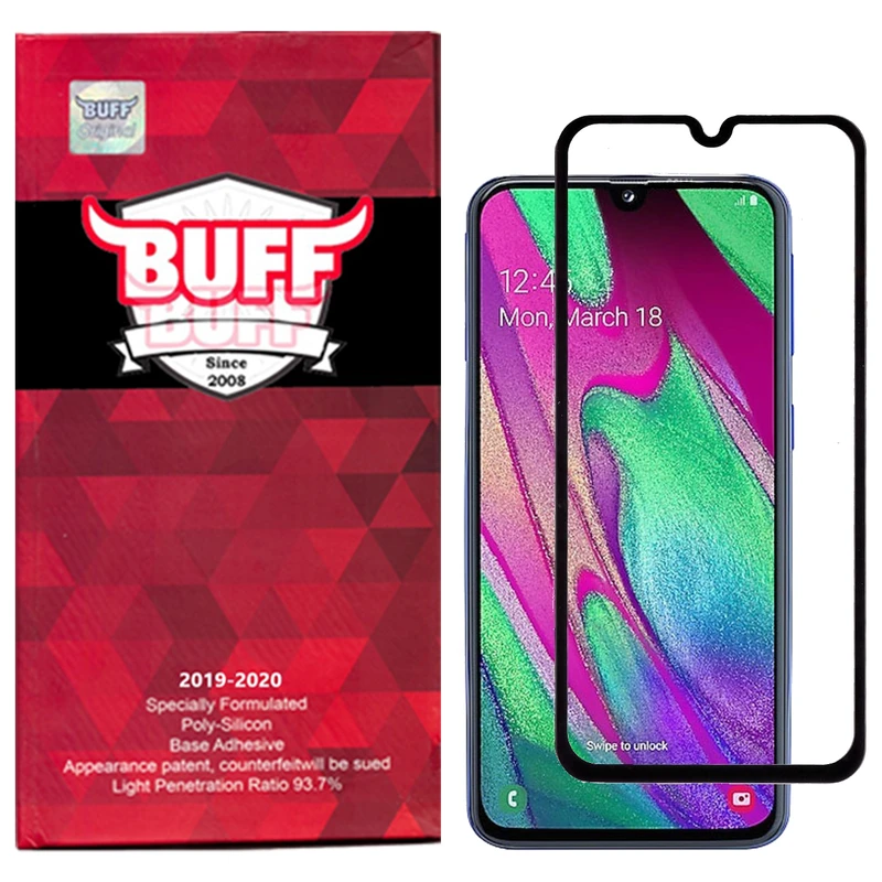 محافظ صفحه نمایش 5D بوف مدل F33 مناسب برای گوشی موبایل سامسونگ Galaxy A40