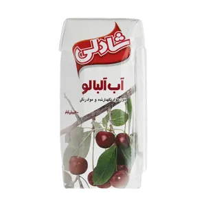 آبمیوه آلبالو شادلی مقدار 200 میلی لیتر