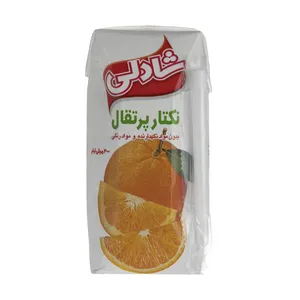 نکتار پرتقال شادلی مقدار 200 میلی لیتر