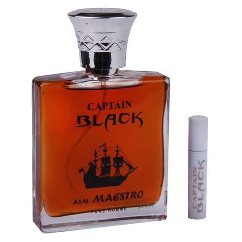 ست ادوپرفیوم مردانه مسترو مدل Captain black