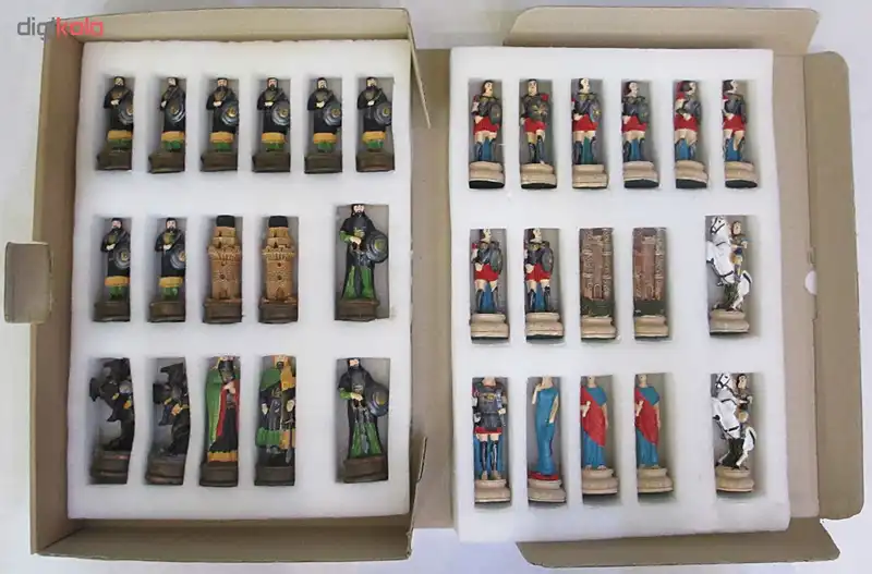 مهره شطرنج مدل CH01 مجموعه 32 عددی