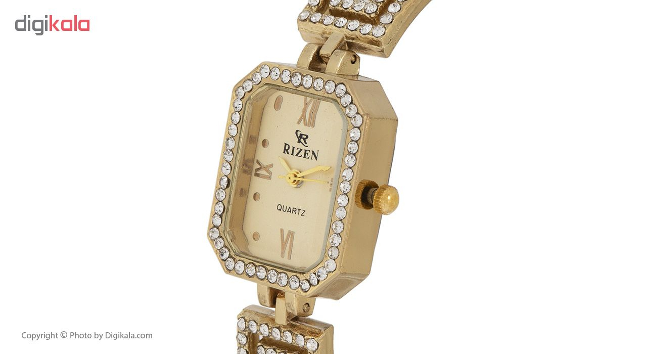 ساعت مچی عقربه ای زنانه ریزن مدل RZ-0418