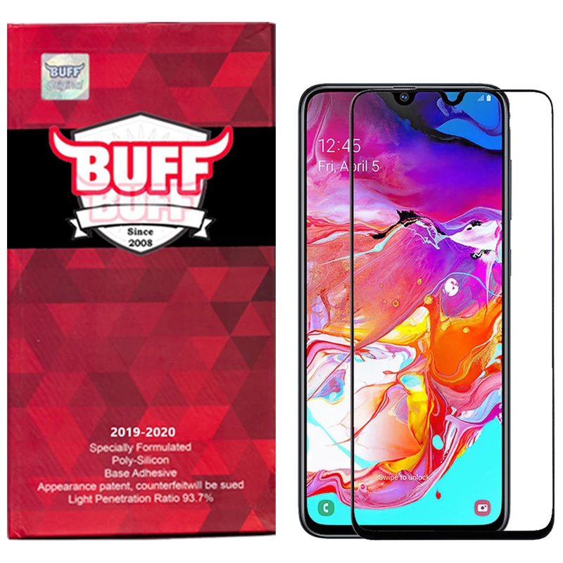 محافظ صفحه نمایش 5D بوف مدل F33 مناسب برای گوشی موبایل سامسونگ Galaxy A70