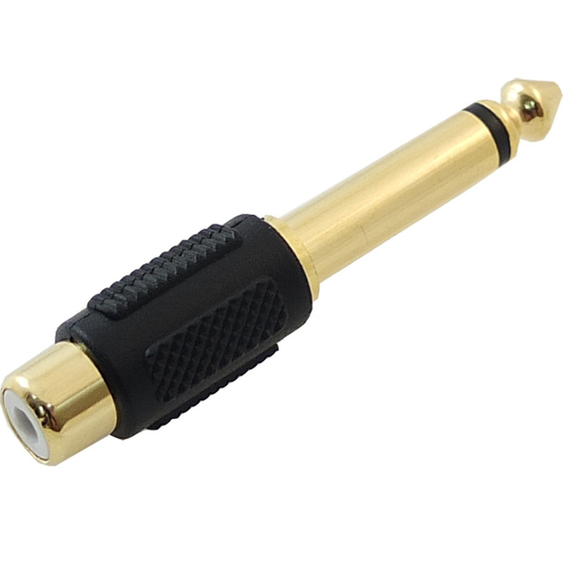 مبدل جک RCA به درگاه 6.3 میلی متری Mono دایو مدل MA36 مبدل جک RCA به درگاه 6.3 میلی متری Mono دایو مدل MA36