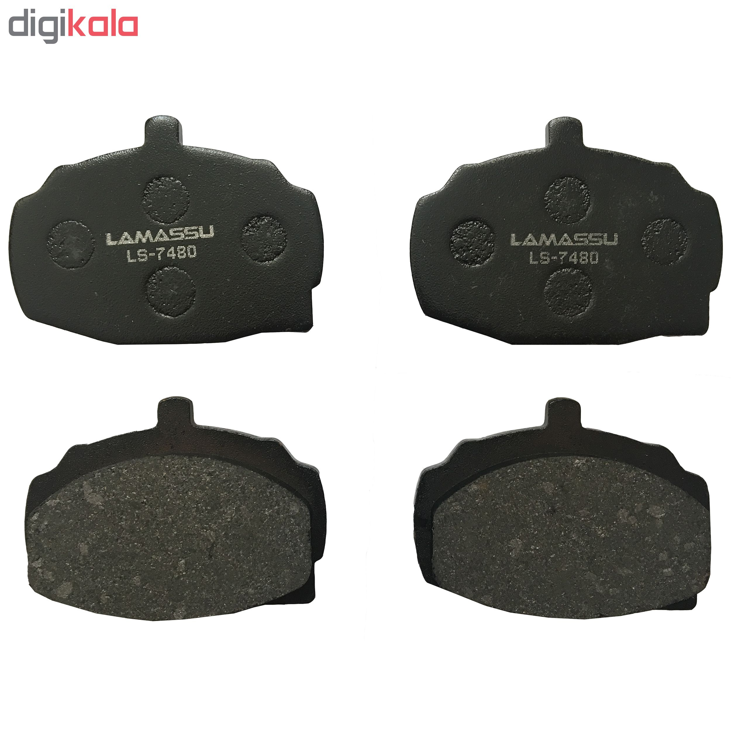 لنت ترمز جلو لاماسو مدل LS-7480 مناسب برای پیکان و روآ