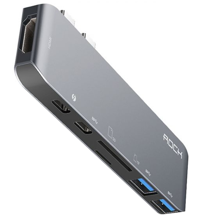 هاب 7 پورت USB-C راک مدل RCB0597