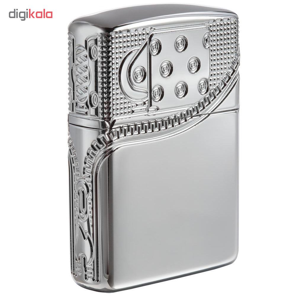 فندک زیپو مدل zipper design کد 29674