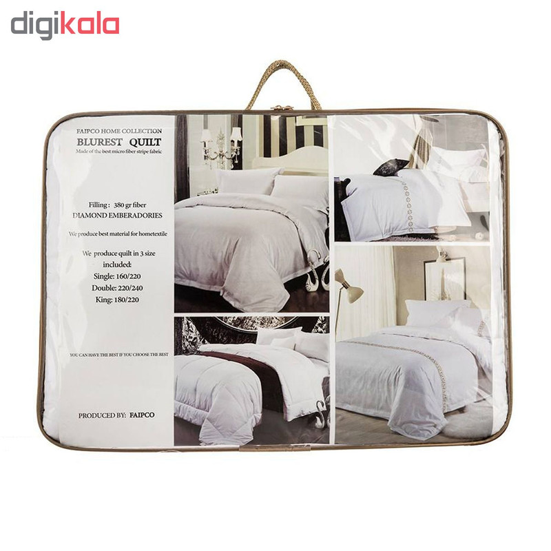 لحاف دونفره فایپکو سری بلورست مدل Light سایز 220 × 200 سانتی متر