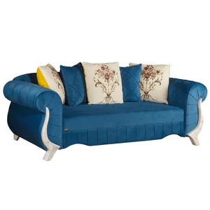 مبل راحتی 3 نفره چشمه نور کد MA-305/3-WT-BL