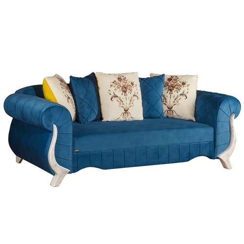 مبل راحتی 3 نفره چشمه نور کد MA-305/3-WT-BL