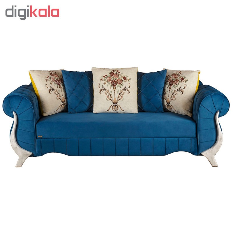 مبل راحتی 3 نفره چشمه نور کد MA-305/3-WT-BL
