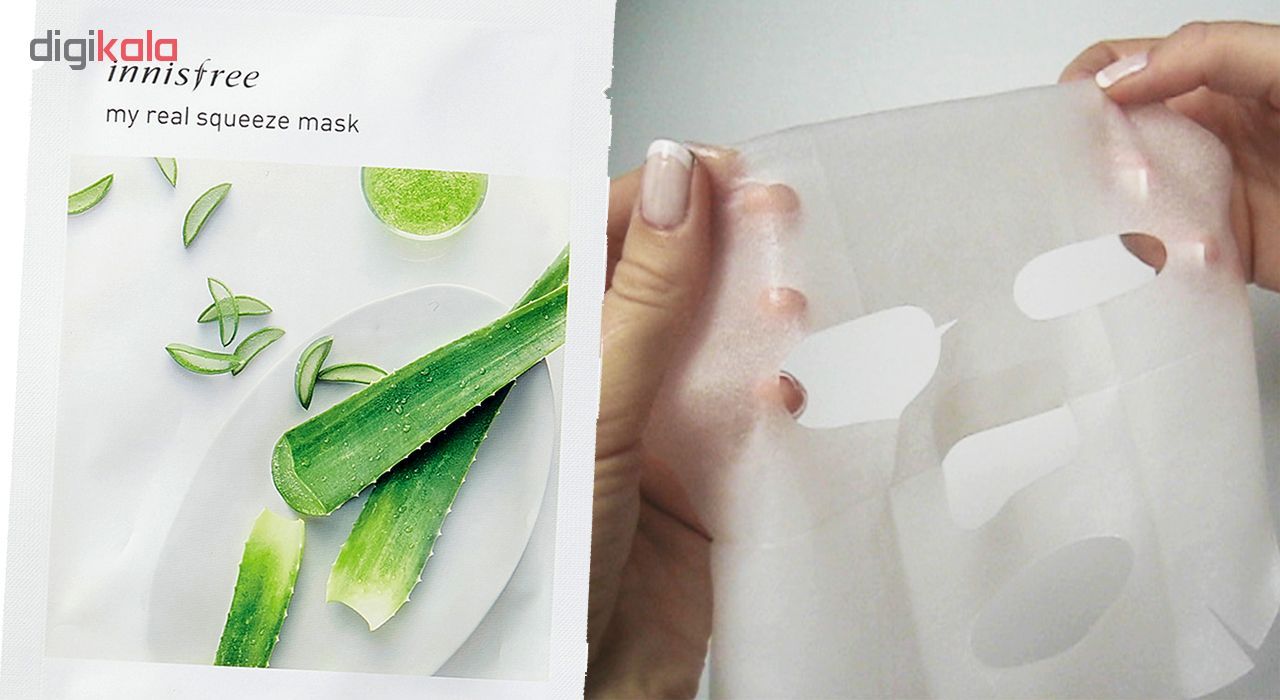 ماسک صورت نقابی اینیس فری مدل Aloe