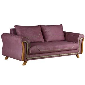 مبل راحتی 3 نفره چشمه نور کد MA-310/3-BR-PUR