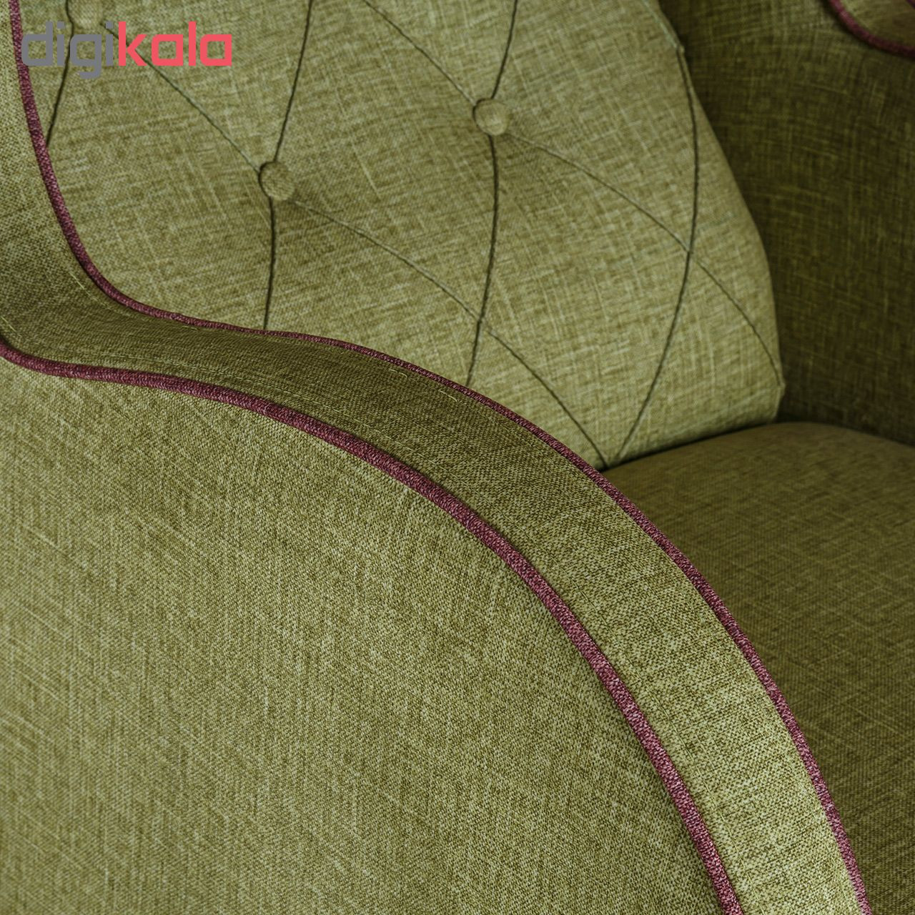 مبل راحتی 7 نفره چشمه نور مدل MA-310/BR-PUR-GR