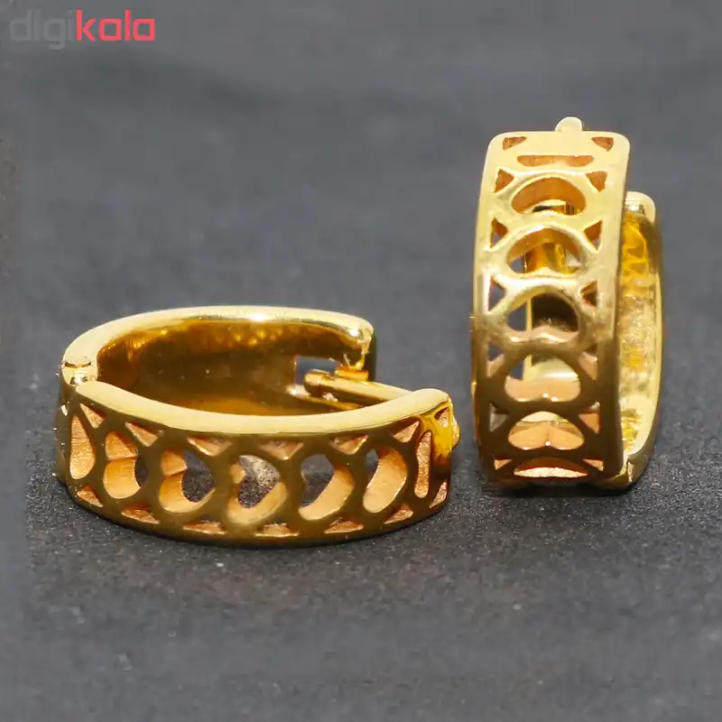 گوشواره زنانه طرح قلب کد dr7154