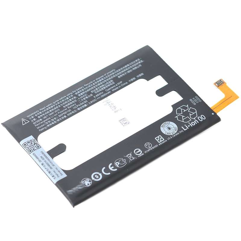 باتری موبایل مدل B0P6B100 با ظرفیت 2600mAh مناسب برای گوشی اچ تی سی One M8 باتری موبایل مدل B0P6B100 با ظرفیت 2600mAh مناسب برای گوشی اچ تی سی One M8
