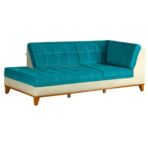 مبل راحتی 2 نفره چشمه نور کد MA-402/2-BR-CR-BL