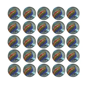 تیله بازی طرح درشت کد 26mm بسته 25 عددی