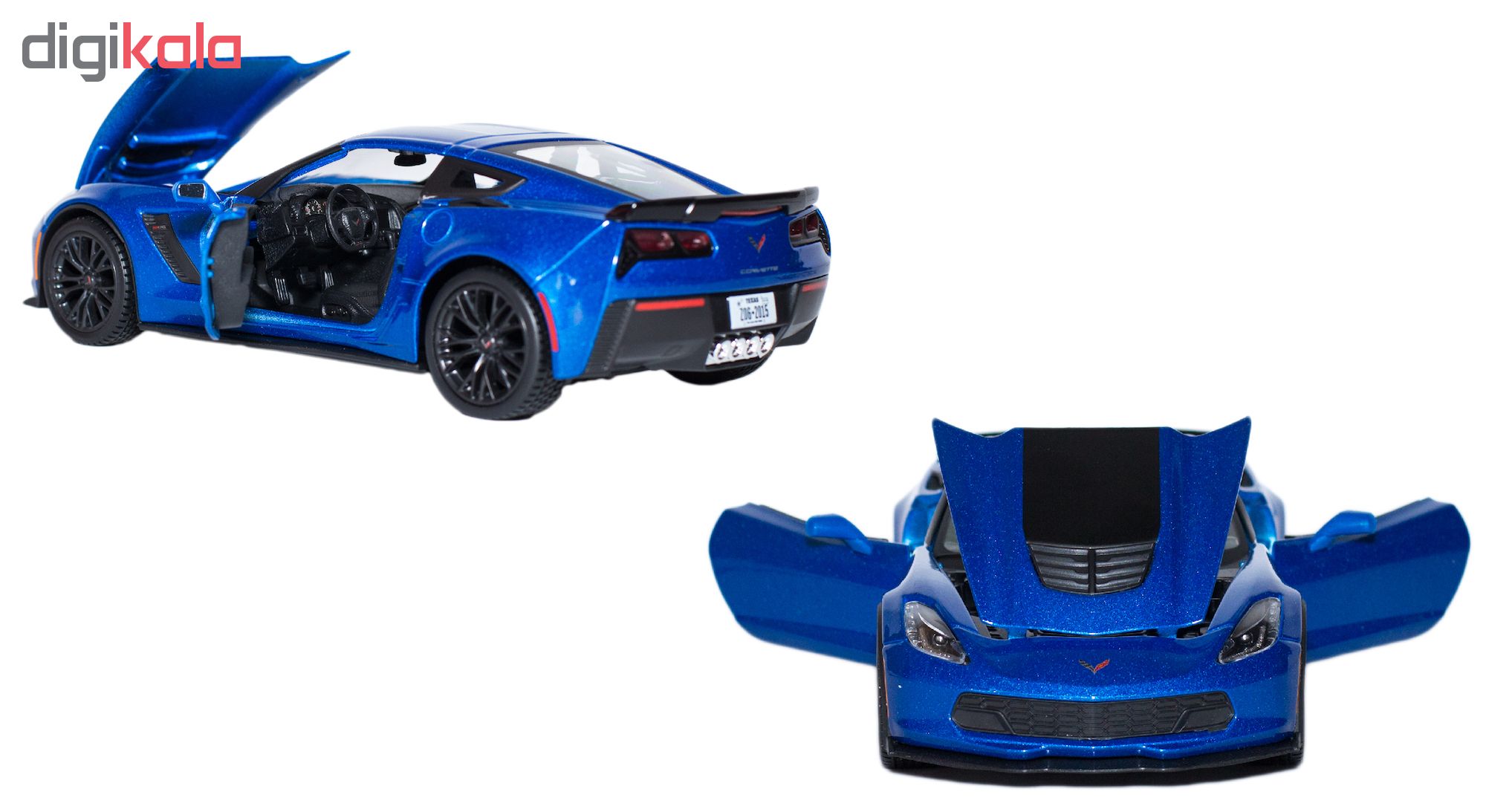 ماشین بازی مایستو مدل 2015 Corvette R Z06