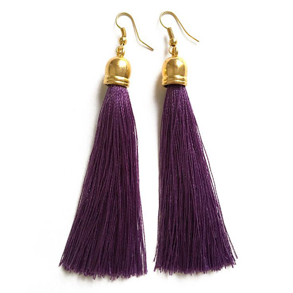 گوشواره زنانه مدل ویولت سایز M گوشواره زنانه مدل ویولت سایز M