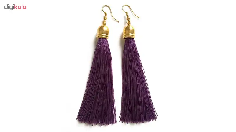 گوشواره زنانه مدل ویولت سایز M