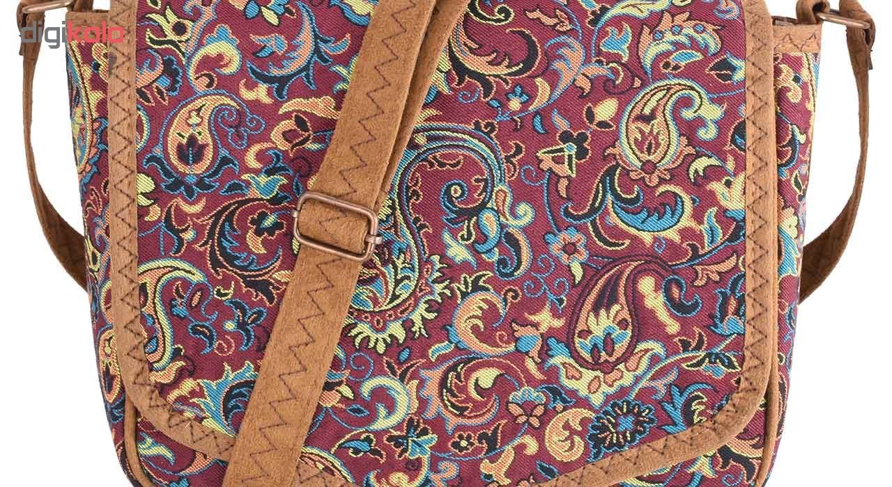 کیف رودوشی ترمه طرح اسپورت مدل 05-16