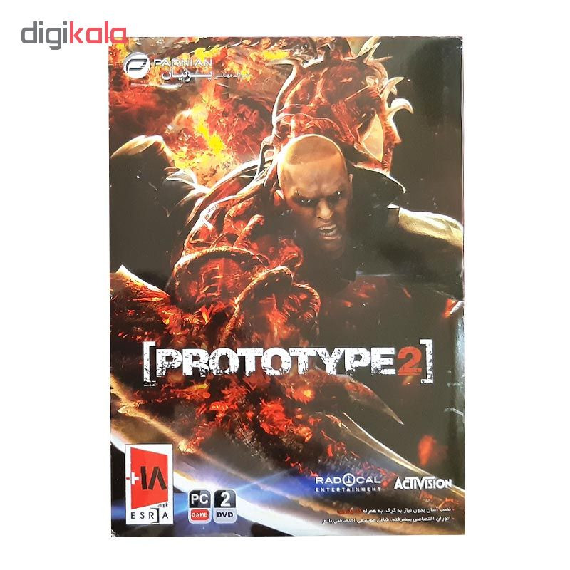 بازی کامپیوتری Prototype 2 مخصوص pc نشر پرنیان بازی کامپیوتری Prototype 2 مخصوص pc نشر پرنیان
