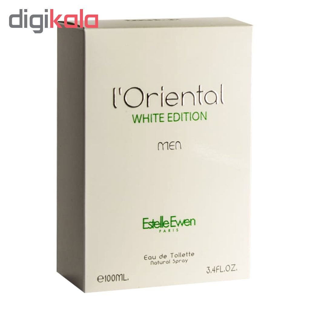 ادو تویلت مردانه استله ایون مدل l'Oriental White Edition حجم 100 میلی لیتر ادو تویلت مردانه استله ایون مدل l'Oriental White Edition حجم 100 میلی لیتر