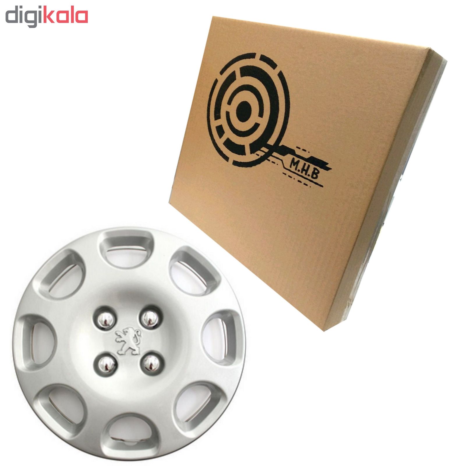 قالپاق چرخ ام اچ بی مدل TAKP06 سایز 14 اینچ مناسب برای پژو 206 main 1 1