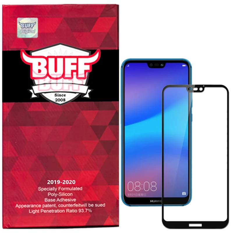 محافظ صفحه نمایش 5D بوف مدل F33 مناسب برای گوشی موبایل هوآوی P20 Lite