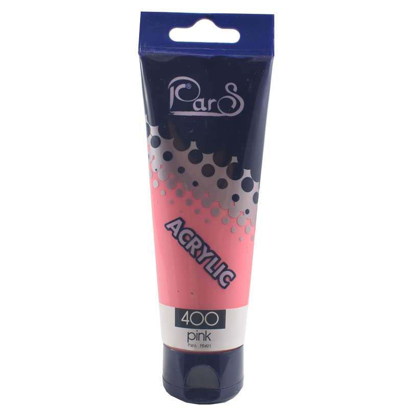 رنگ اکریلیک پارس کد 400 pink حجم 75 میلی لیتر رنگ اکریلیک پارس کد 400 pink حجم 75 میلی لیتر