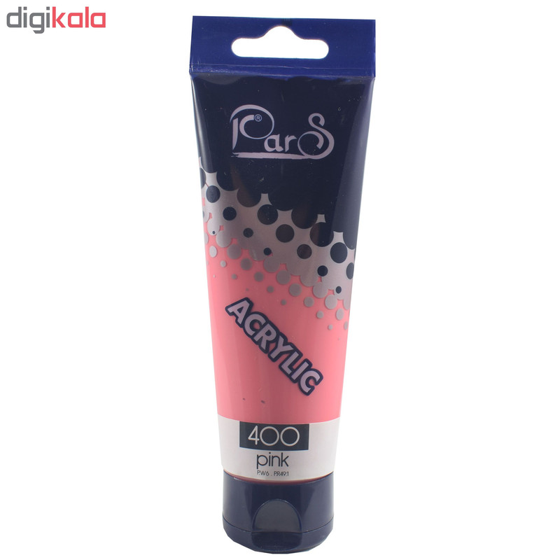 رنگ اکریلیک پارس کد 400 pink حجم 75 میلی لیتر رنگ اکریلیک پارس کد 400 pink حجم 75 میلی لیتر
