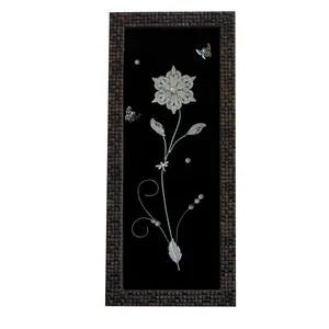 تابلو ملیله کاری طرح گل کد 43