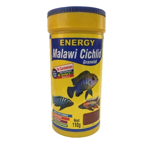 غذا ماهی انرژی مدل Malawi Cichilid Granulat وزن 110 گرم
