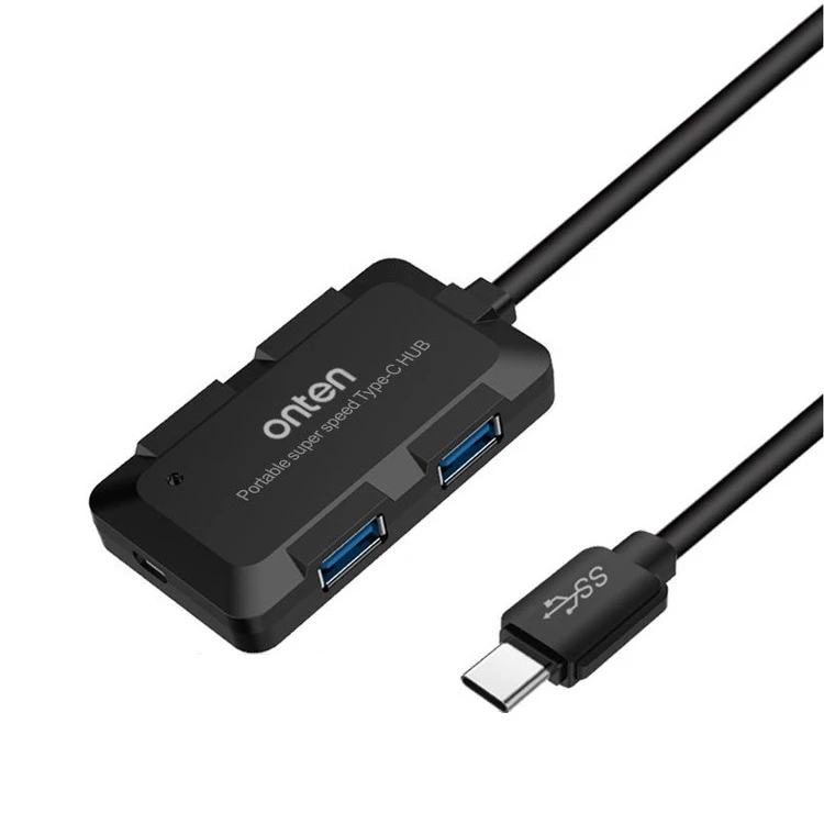 هاب 4 پورت USB-C اونتن مدل ONT-9102B