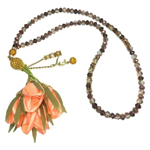 تسبیح طرح گل رز کد 023