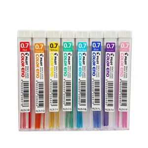 نوک مدادنوکی 0.7 میلی متری پایلوت مدل Eno-color بسته 8 عددی