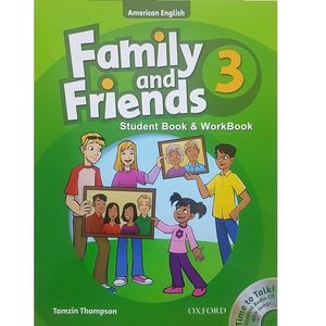 نقد و بررسی کتاب زبان Family And Friends 3 - Student Book & WorkBook اثر Tamzin Thompson انتشارات Oxford توسط خریداران