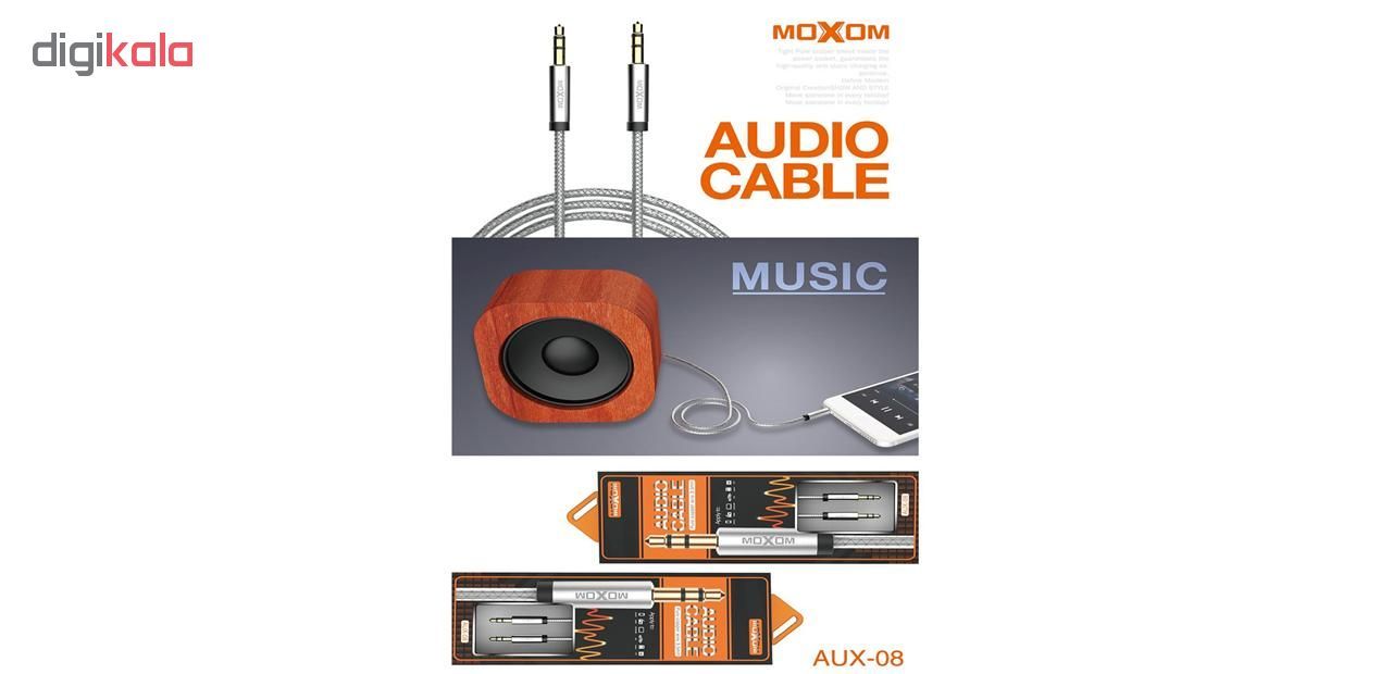 کابل AUX موکسوم مدل AX-08 طول 1 متر main 1 2