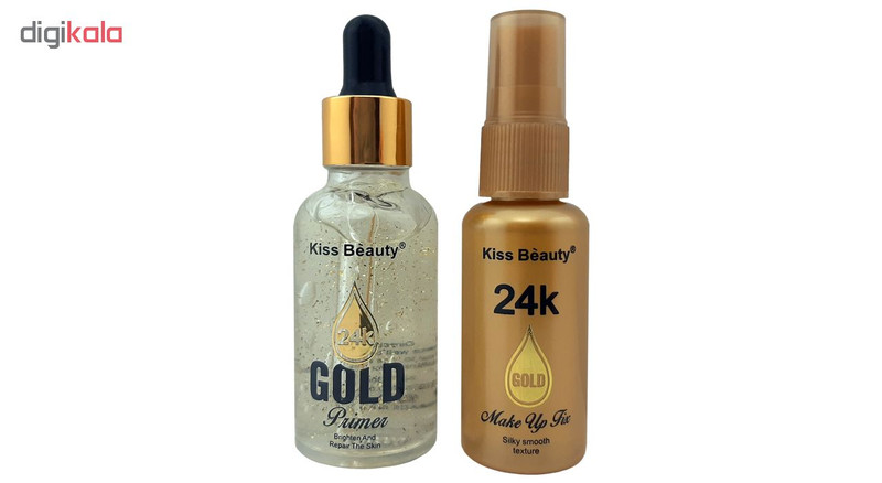 پرایمر و اسپری تثبیت کننده آرایش کیس بیوتی مدل Gold 2in1 پرایمر و اسپری تثبیت کننده آرایش کیس بیوتی مدل Gold 2in1