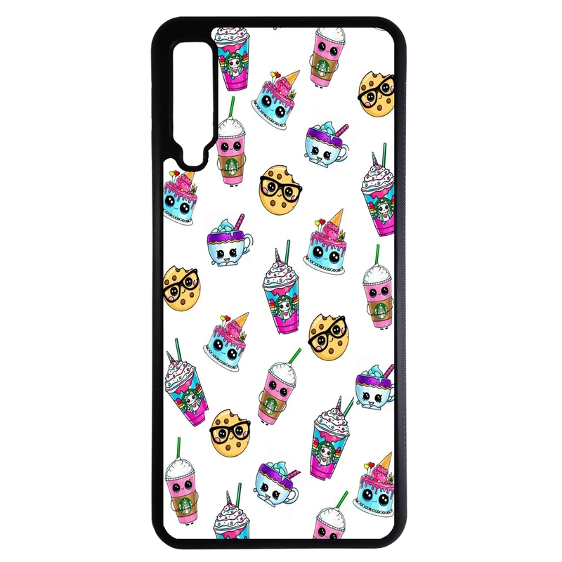 کاور طرح خوراکی کد 11053865 مناسب برای گوشی موبایل سامسونگ galaxy A750 / A7 2018