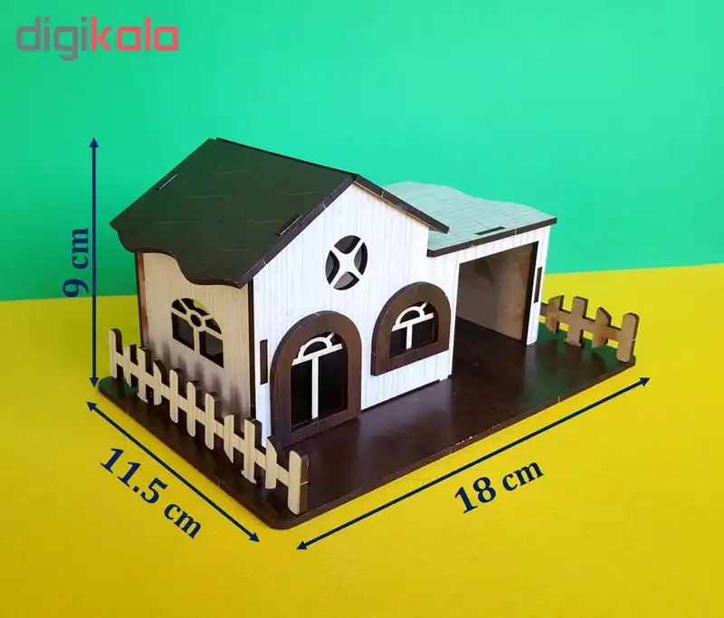 ماکت دکوری طرح خانه مدل MRC01