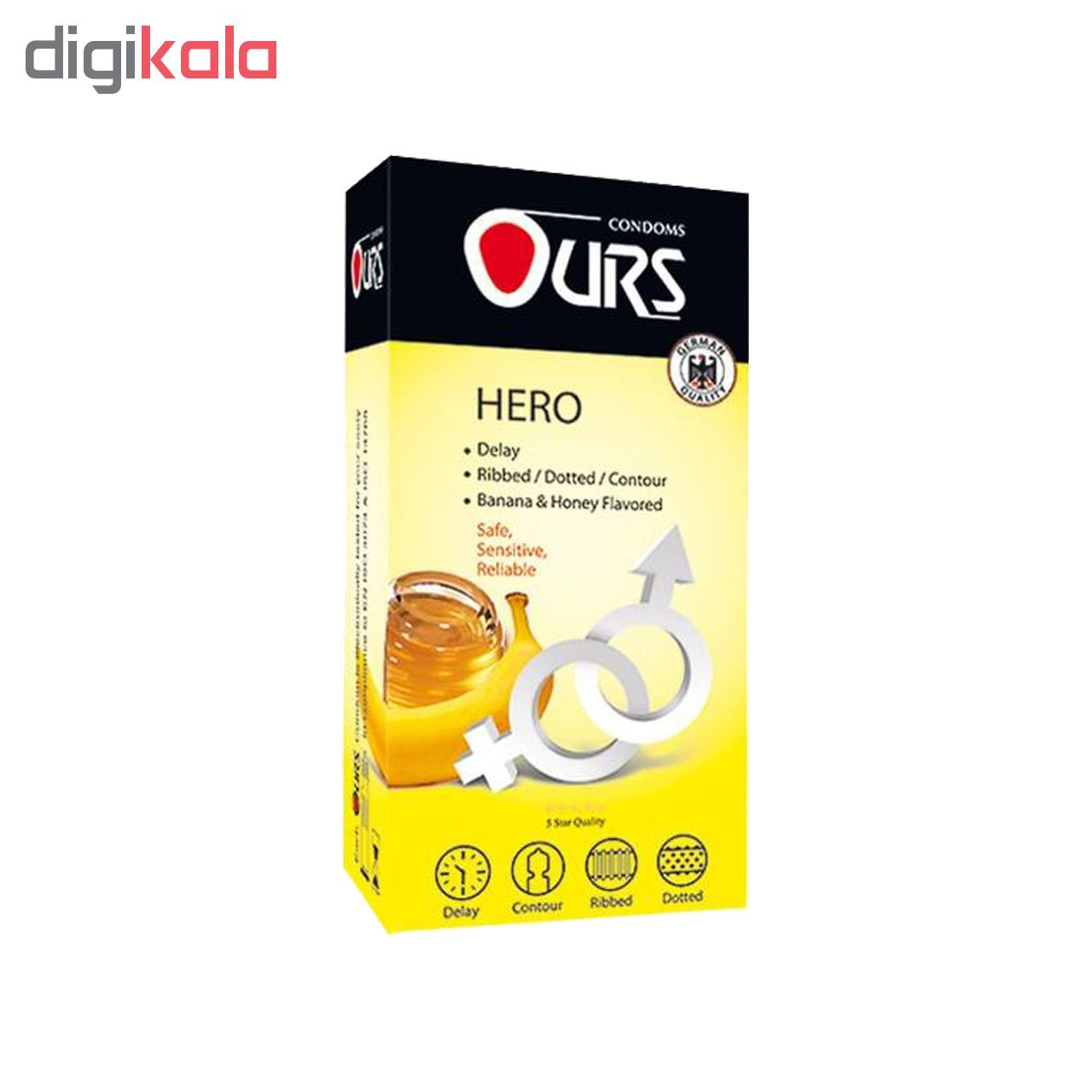 کاندوم اورز کد 10 مجموعه 3 عددی