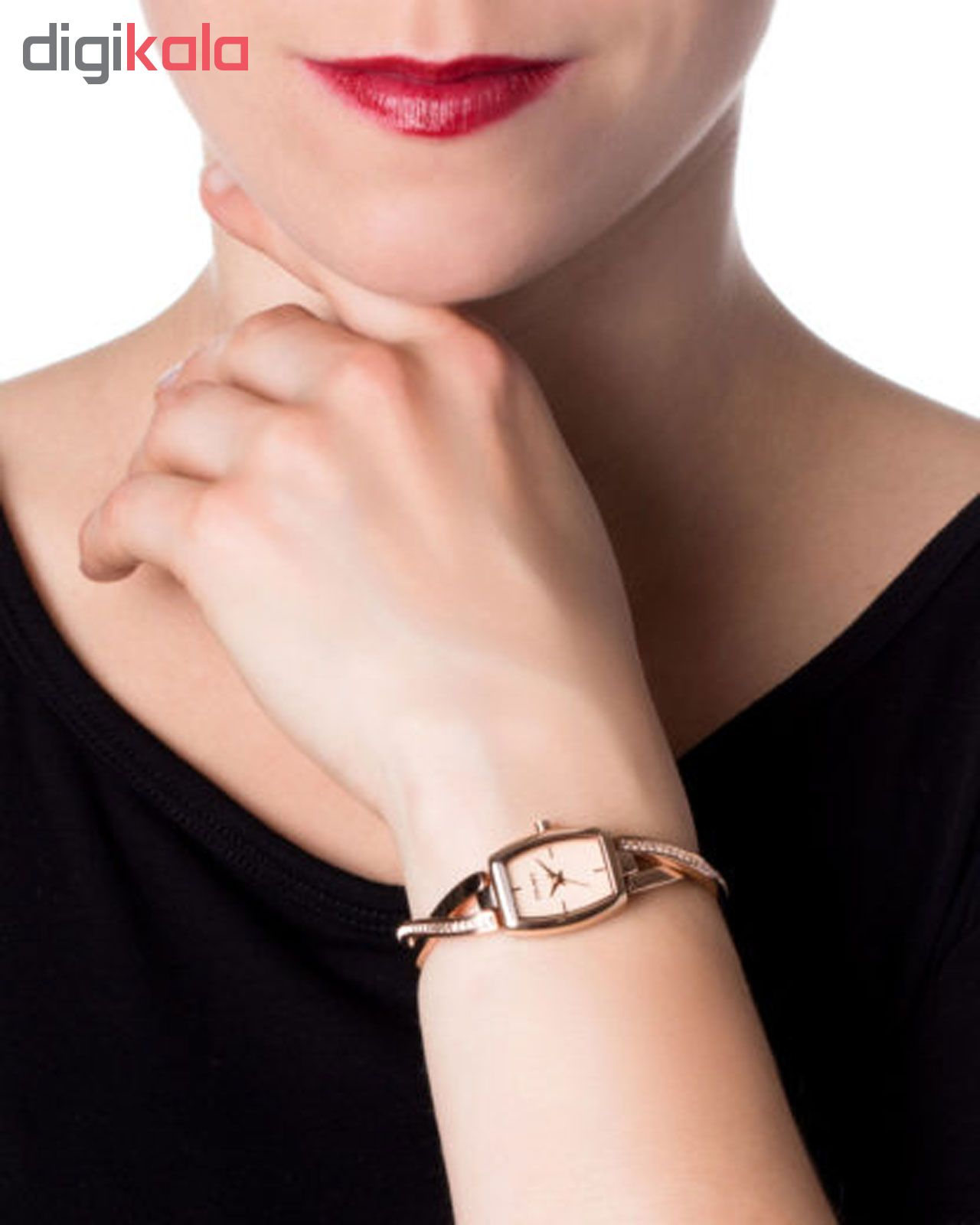 ساعت مچی عقربه ای زنانه دی کی ان وای مدل NY2238