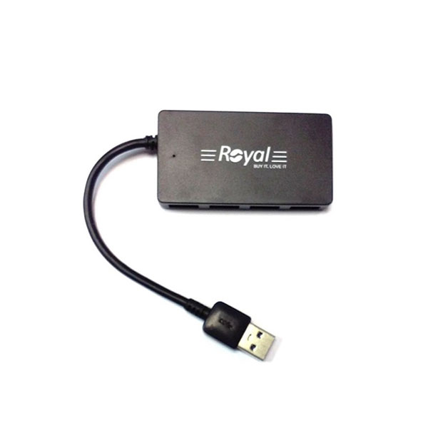 هاب 4 پورت USB 2.0 رویال مدل RO-210