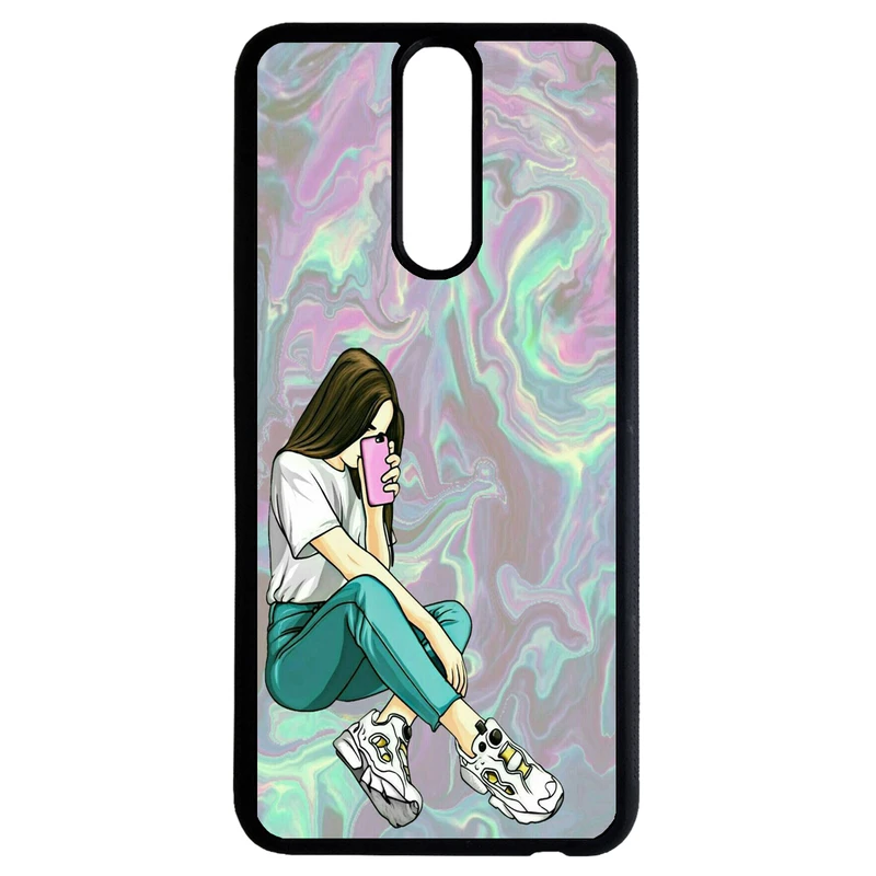 کاور طرح دخترانه کد 11053915 مناسب برای گوشی موبایل هوآوی mate 10 lite