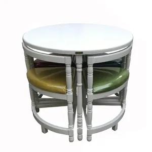 میز و صندلی ناهار خوری اسپرسان چوب مدل Sm39