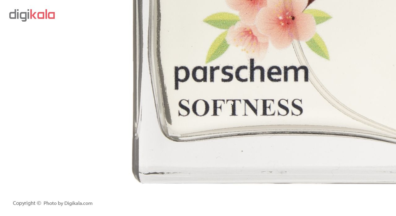 ادو تویلت زنانه پارسکم مدل Softness حجم 50 میلی لیتر