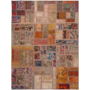 کلاژ فرش دستبافت یک متری فرش هریس کد 101183