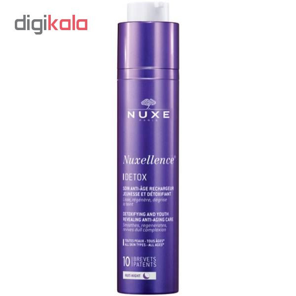 سرم ضد چروک شب نوکس مدل Nuxellence Detox حجم 50 میلی لیتر سرم ضد چروک شب نوکس مدل Nuxellence Detox حجم 50 میلی لیتر